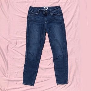 dark wash skinny jeans
